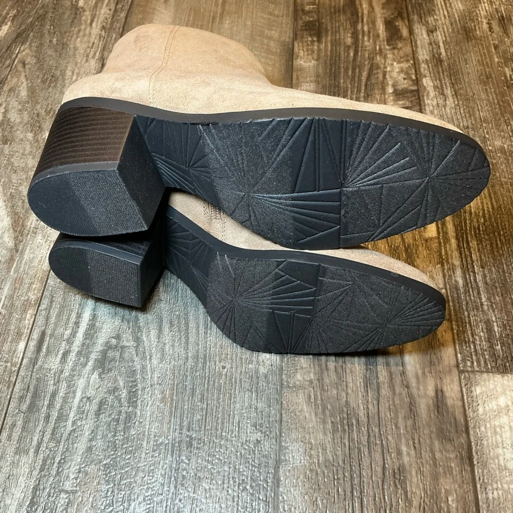 Tan Ankle Boots Size 6.5 - Picture 7 of 16